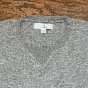 Halston crew neck sweater, super soft and cozy